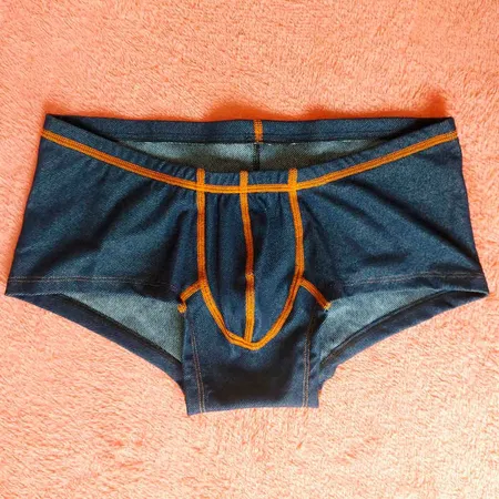 Cueca Exótica Slip - Maroto - Jeans - Ref 1549 Cueca Exótica Slip - Maroto - Jeans - Ref 1549