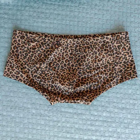 Cueca Exótica Na Poliamida Animal Print - Capote - Onça - Ref 1522 Cueca Exótica Na Poliamida Animal Print - Capote - Onça - Ref 1522
