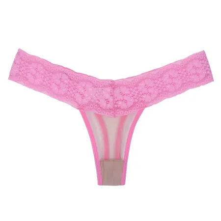 Calcinha em Renda e Tule Invisível - Lingerie Sexy - E o vento levou