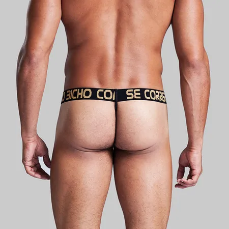 Cueca Exótica Tipo Tapa-Sexo em Lycra e Cirrê - Lingerie Masculina - Pega Pinto Cueca Exótica Tipo Tapa-Sexo em Lycra e Cirrê - Lingerie Masculina - Pega Pinto