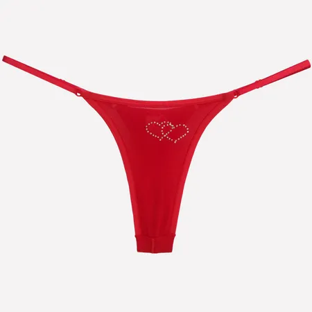 Calcinha  Fio Dental Sexy em Malha Bambu - Confiável