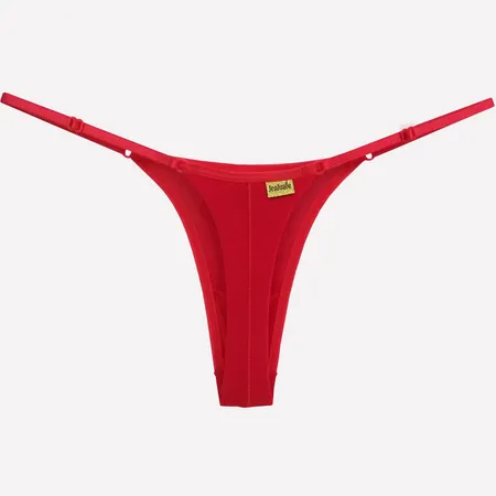 Calcinha  Fio Dental Sexy em Malha Bambu - Confiável