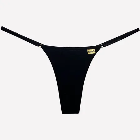 Calcinha Fio Dental em Algodão com Biju no Bumbum - Bom demais Calcinha Fio Dental em Algodão com Biju no Bumbum - Bom demais
