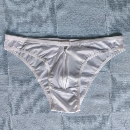 Cueca Exótica Slipe Com Ziper Na Parte da Frente - Playboy