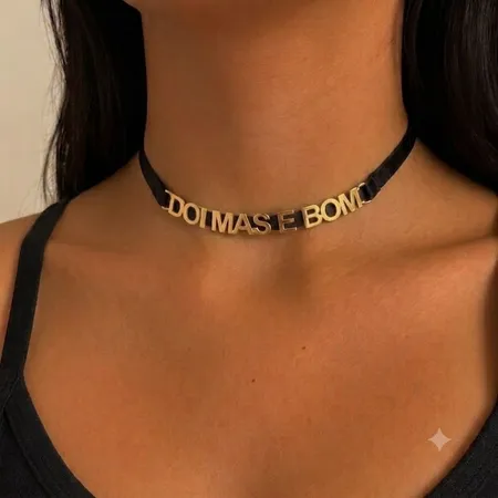 Body Chain Personalizado Multiuso Até 10 Letras - Presente