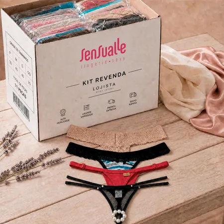Kit Best-Sellers Sensualle. Mais Vendidos para Lojistas