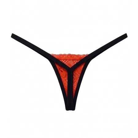 Nano Calcinha Só o Fio Dental em Renda (Tanga Extremamente Pequena) - Lingerie Sexy - Lara Nano Calcinha Só o Fio Dental em Renda (Tanga Extremamente Pequena) - Lingerie Sexy - Lara