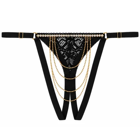 Calcinha Fio Dental Aberta Plus Size - Serelepe