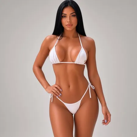 Conjunto de Micro Biquíni Fio Dental em Suplex - Lalu e Rota